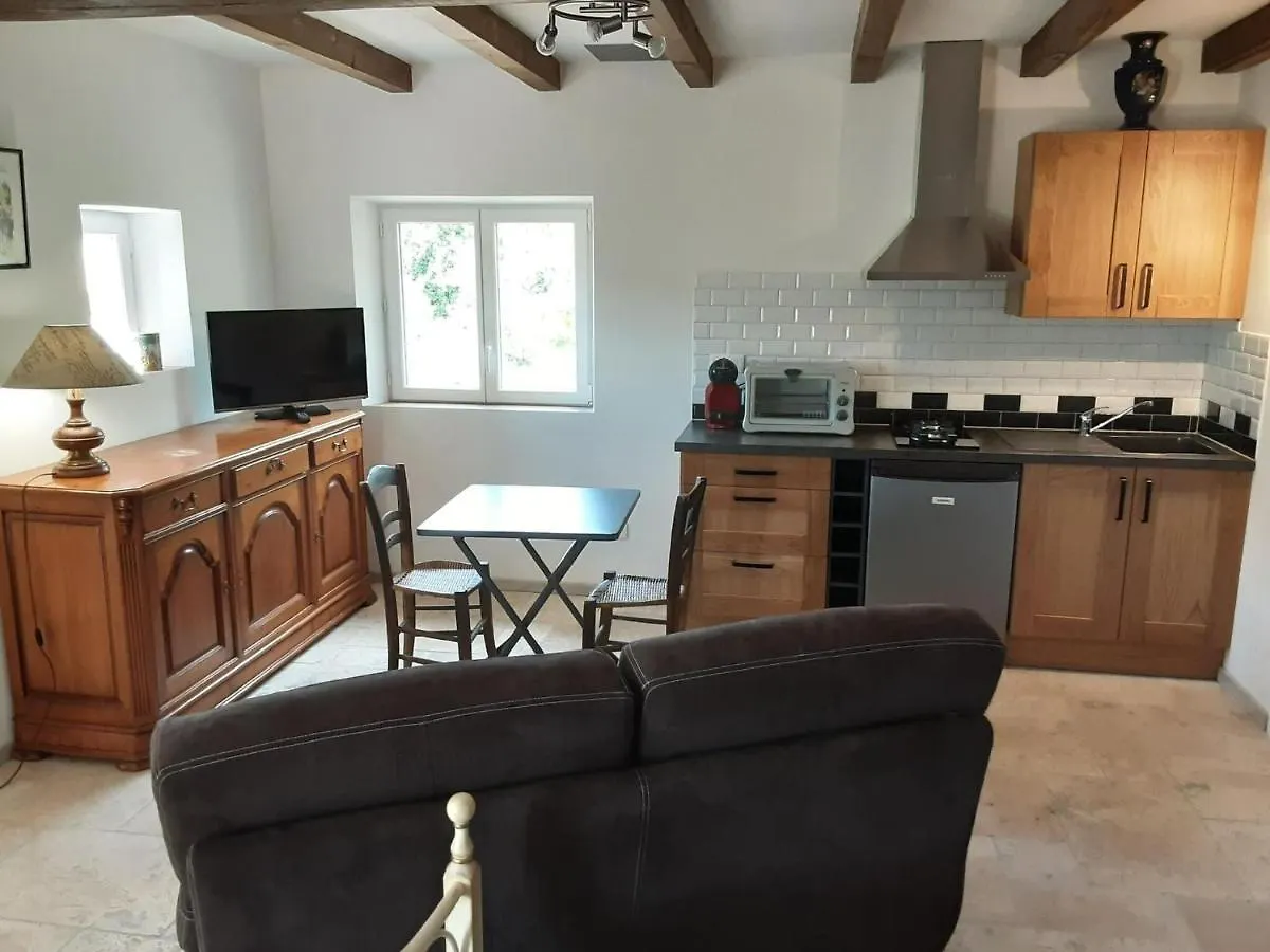 Holiday home Charming Stone Tiny House With Shared Pool, Chambonas Villa